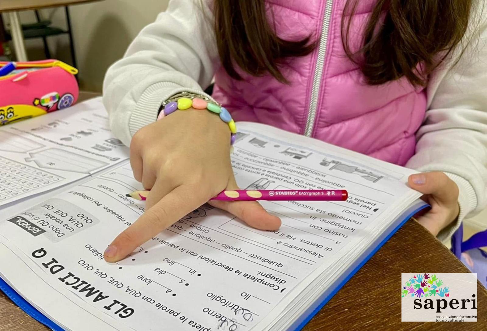 Doposcuola qualificato – Associazione Saperi